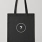 Tote Bag Stoffbeutel - Schwarz - incl. Print