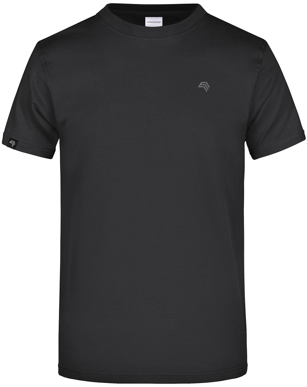 JAN 0002 — Men's Heavy Comfort T-Shirt - Black