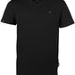 RMH 0102 ― Herren Luxury Bio-Baumwolle V-Neck T-Shirt - Schwarz