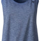 Auslaufartikel ― JAN 8017 ― Damen Bio-Baumwolle Flammgarn Tank Top - Denim Blau