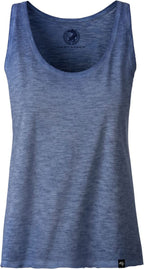 Discontinued Item ― JAN 8017 ― Women's Organic Cotton Slub Yarn Tank Top - Denim Blue