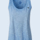 Auslaufartikel ― JAN 8017 ― Damen Bio-Baumwolle Flammgarn Tank Top - Horizon Blau