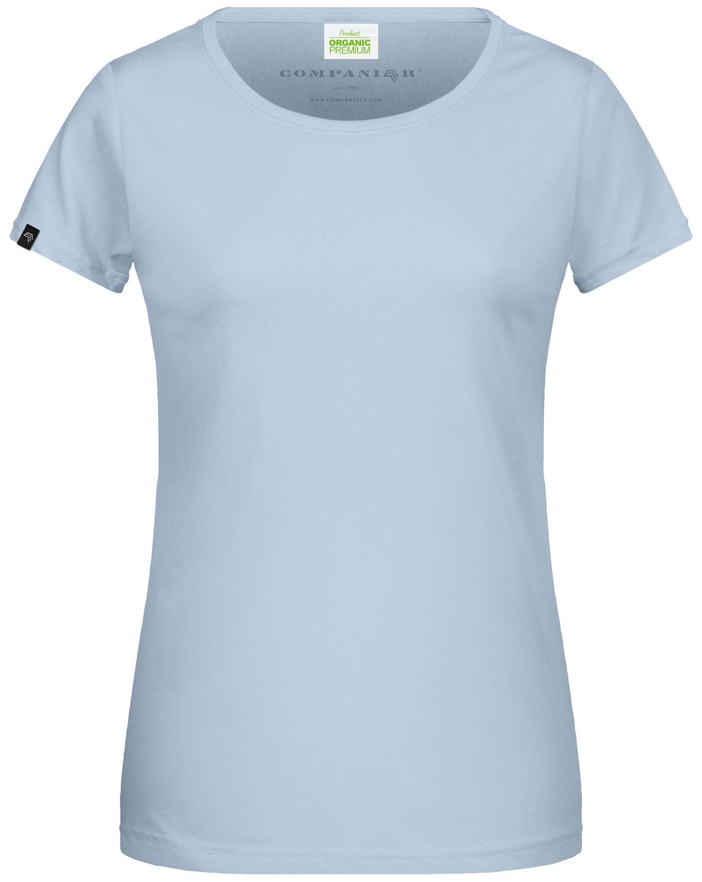 JAN 8007 ― Damen Bio-Baumwolle T-Shirt - Light Blau