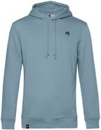 BAC U33B ― Soft Men's Organic Cotton Hoodie - Fog Blue