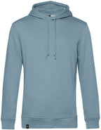 BAC U33B ― Soft Men's Organic Cotton Hoodie - Fog Blue