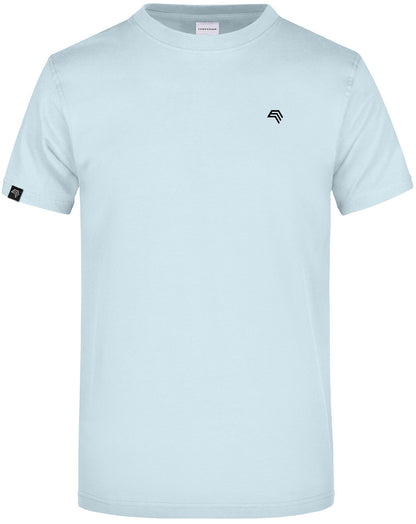 JAN 0002 ― Herren Heavy Komfort T-Shirt - Light Blau