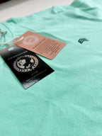 JAN 8008 ― Herren T-Shirt aus Bio-Baumwolle – Mintgrün / Aquagrün