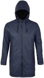 NOB 3174 — Waterproof Waxed Jacket - Night Navy Blue