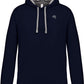 KRB K446 ― Bi-Color Hoodie Sweatshirt - Navy Blau / Grau