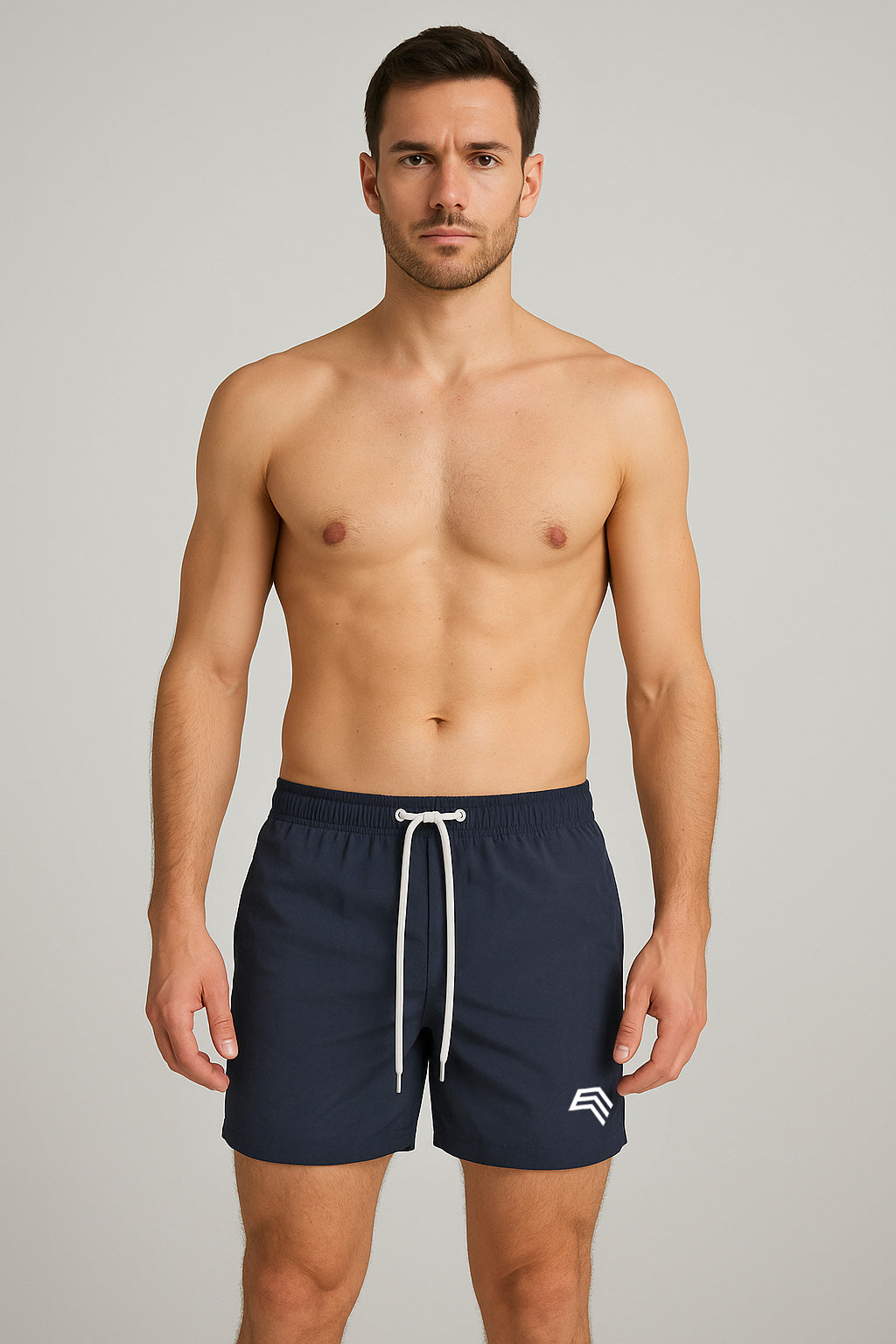 BBD 0050 ― Herren Swim Shorts Badehose - Navy Blau