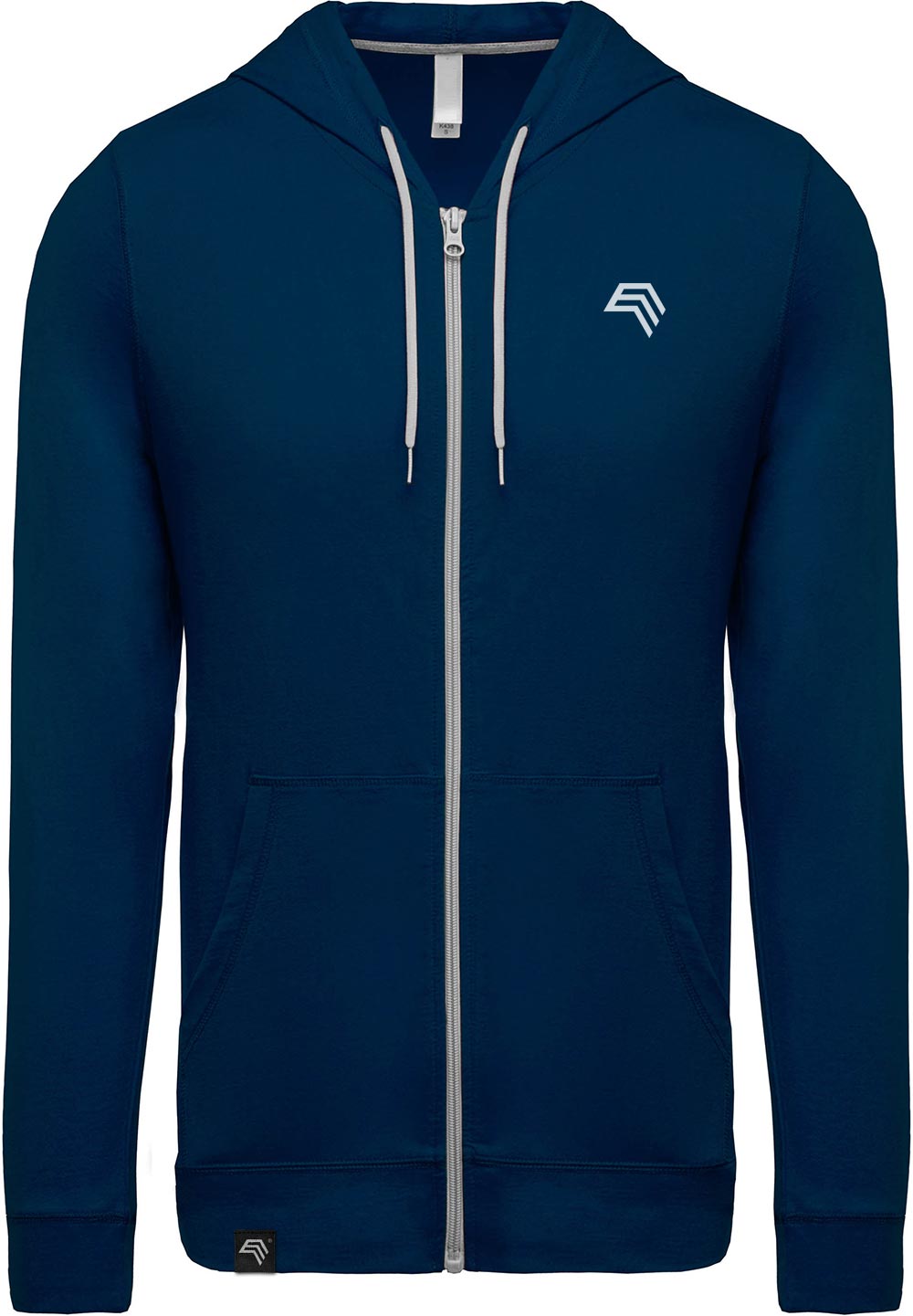 KRB K438 ― Lightweight Contrast Sweat Jacket - Navy Blau