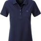 JAN 8009 ― Damen Bio-Baumwolle Polo Shirt - Navy Blau