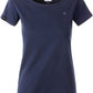 JAN 8007 ― Women's Organic Cotton T-Shirt - Navy Blue