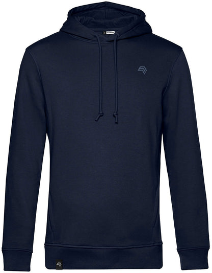 BAC U33B ― Weicher Herren Bio-Baumwolle Hoodie - Navy Blau