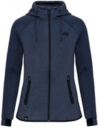 KRB P359 – Women's Functional Hoodie – Navy Blue Mélange