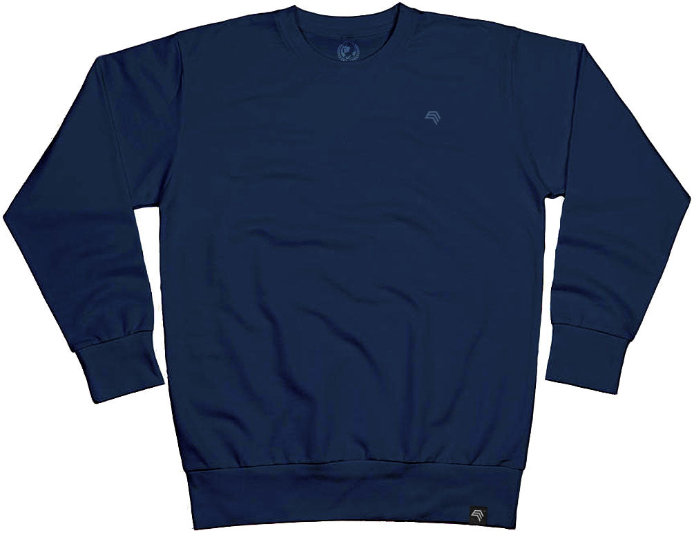 MTS M194 ― Recycled rPET Sweatshirt mit Bio-Baumwolle - Navy Blau