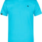 JAN 0002 ― Herren Heavy Komfort T-Shirt - Pacific Blau