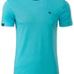 ― % ― JAN 8008/ ― Herren Bio-Baumwolle T-Shirt - Pacific Blau [M / 2XL / 3XL]