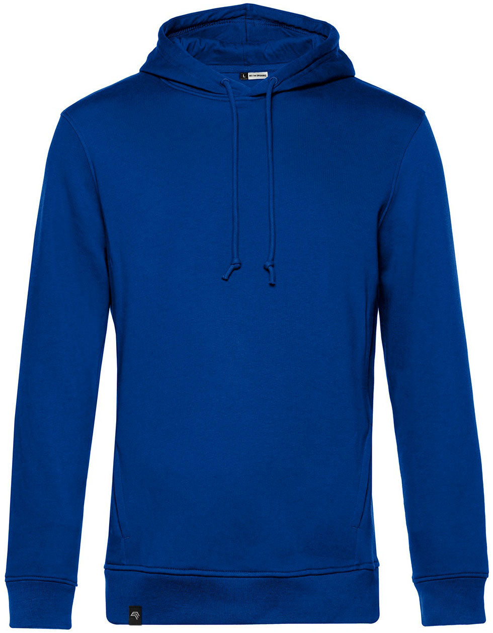 BAC U33B ― Weicher Herren Bio-Baumwolle Hoodie - Royal Blau