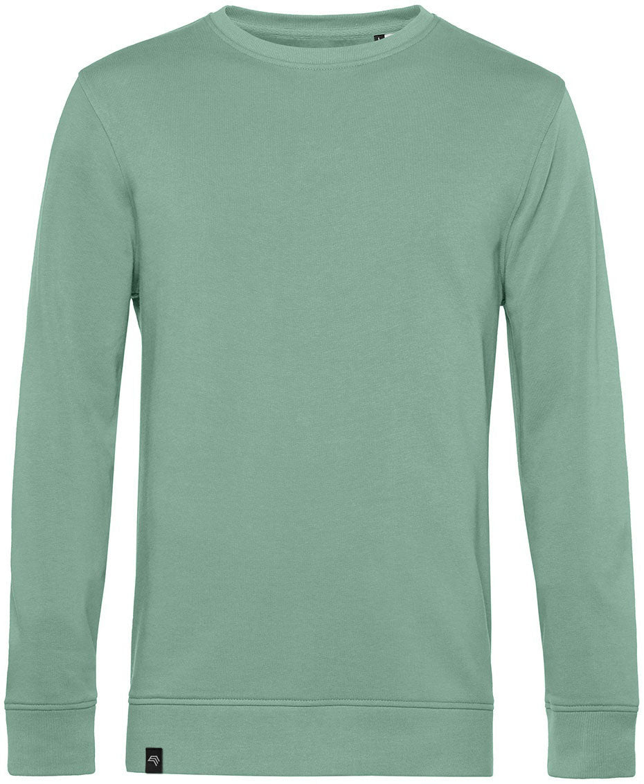 BAC U31B ― Soft Unisex Organic Cotton Sweatshirt - Sage Green