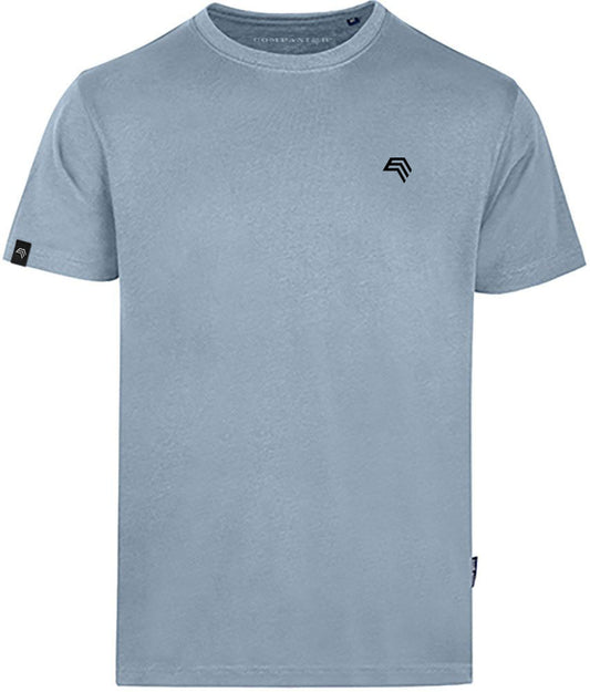 RMH 0101 ― Herren Luxury Bio-Baumwolle T-Shirt - Sky Blau