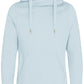 JDS 0021 ― Cross Neck Überkreuz Hoodie - Sky Blau