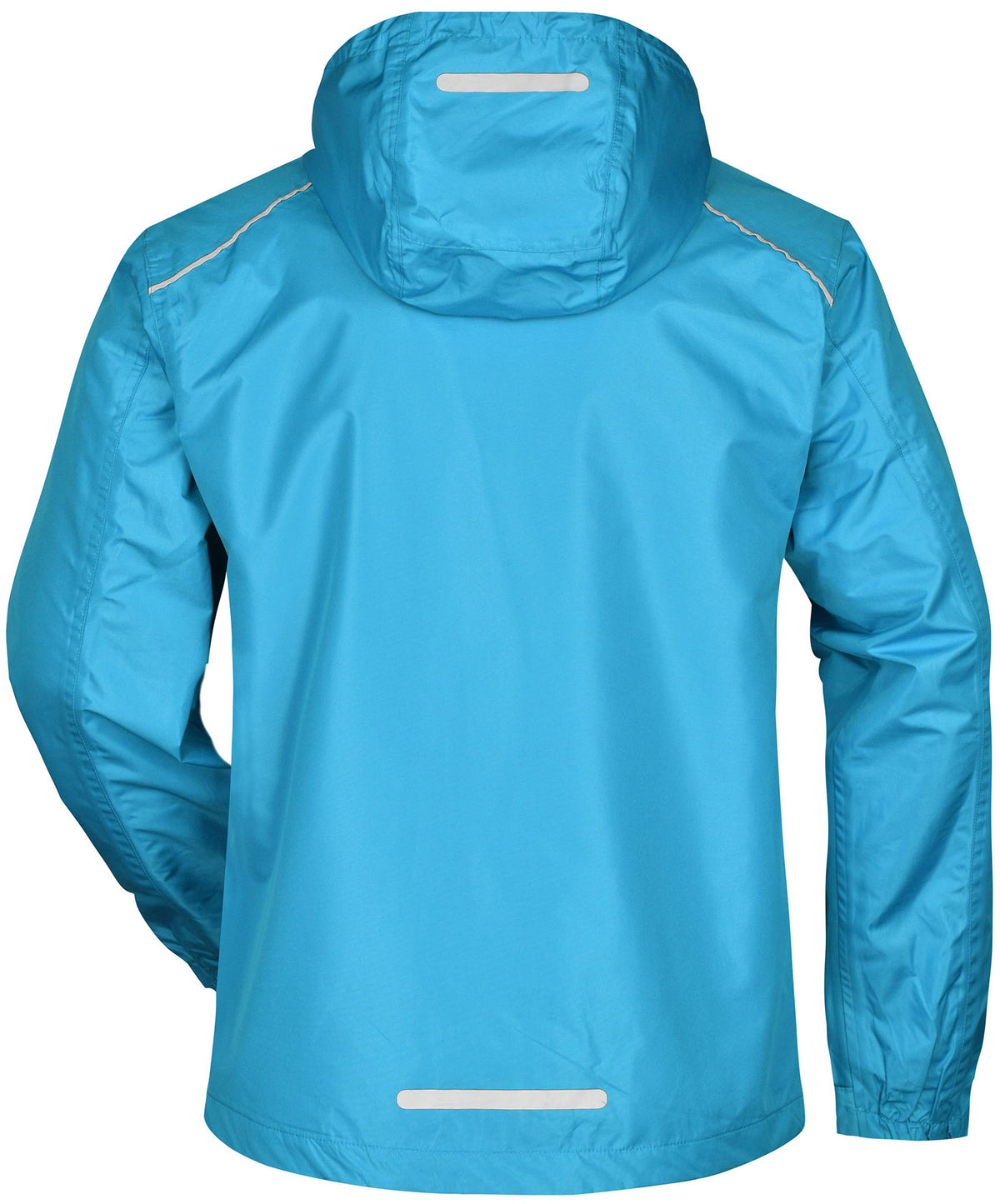 JAN 1118 ― Windbreaker Rain Jacket - Turquoise / Grey