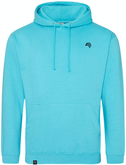 ― % ― JDS 0001/ ― College Hoodie - Türkis Blau [M]