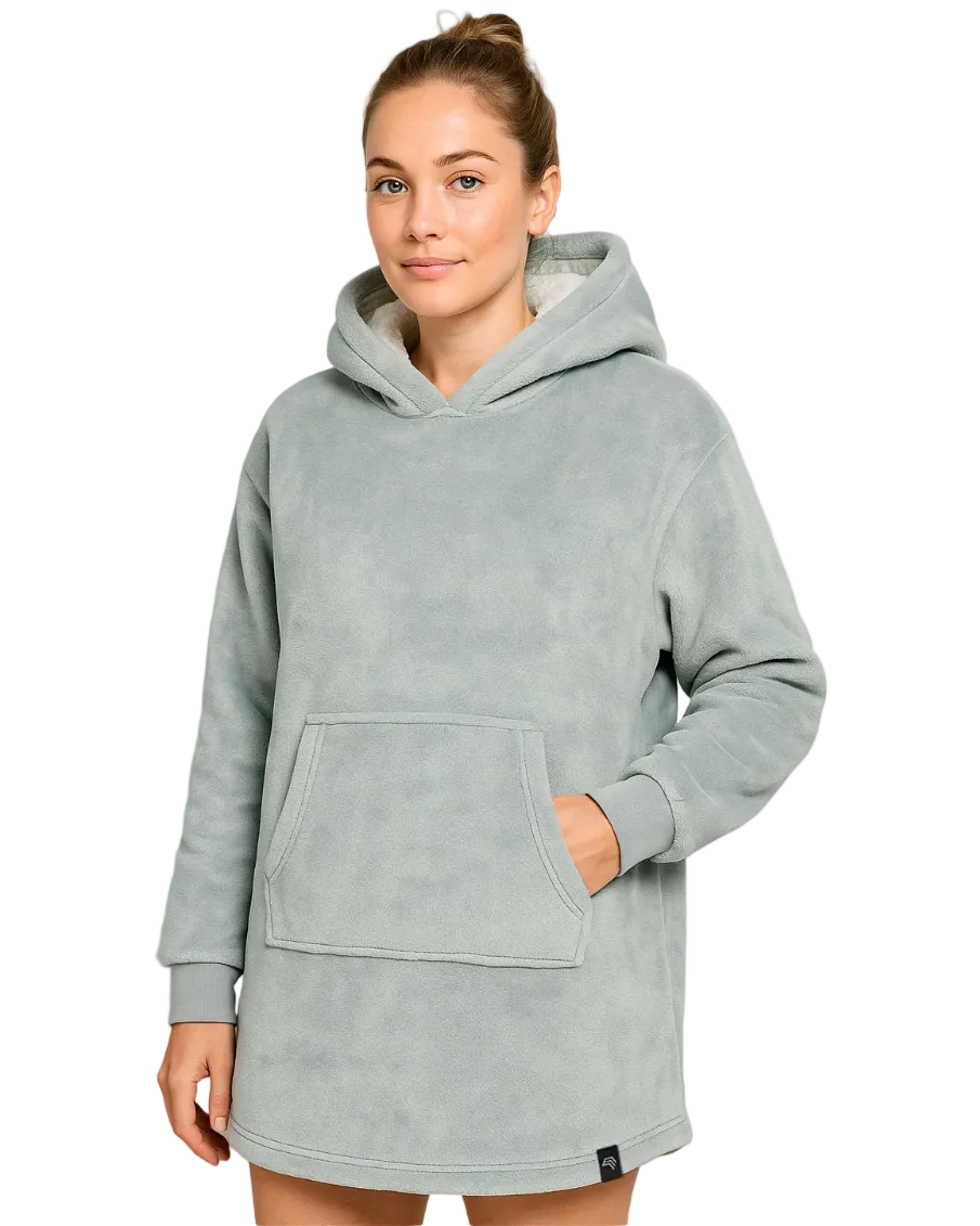 BRK 014K ― Unisex Kapuzenponcho im Deckenformat