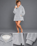 BRK 014K ― Unisex Kapuzenponcho im Deckenformat