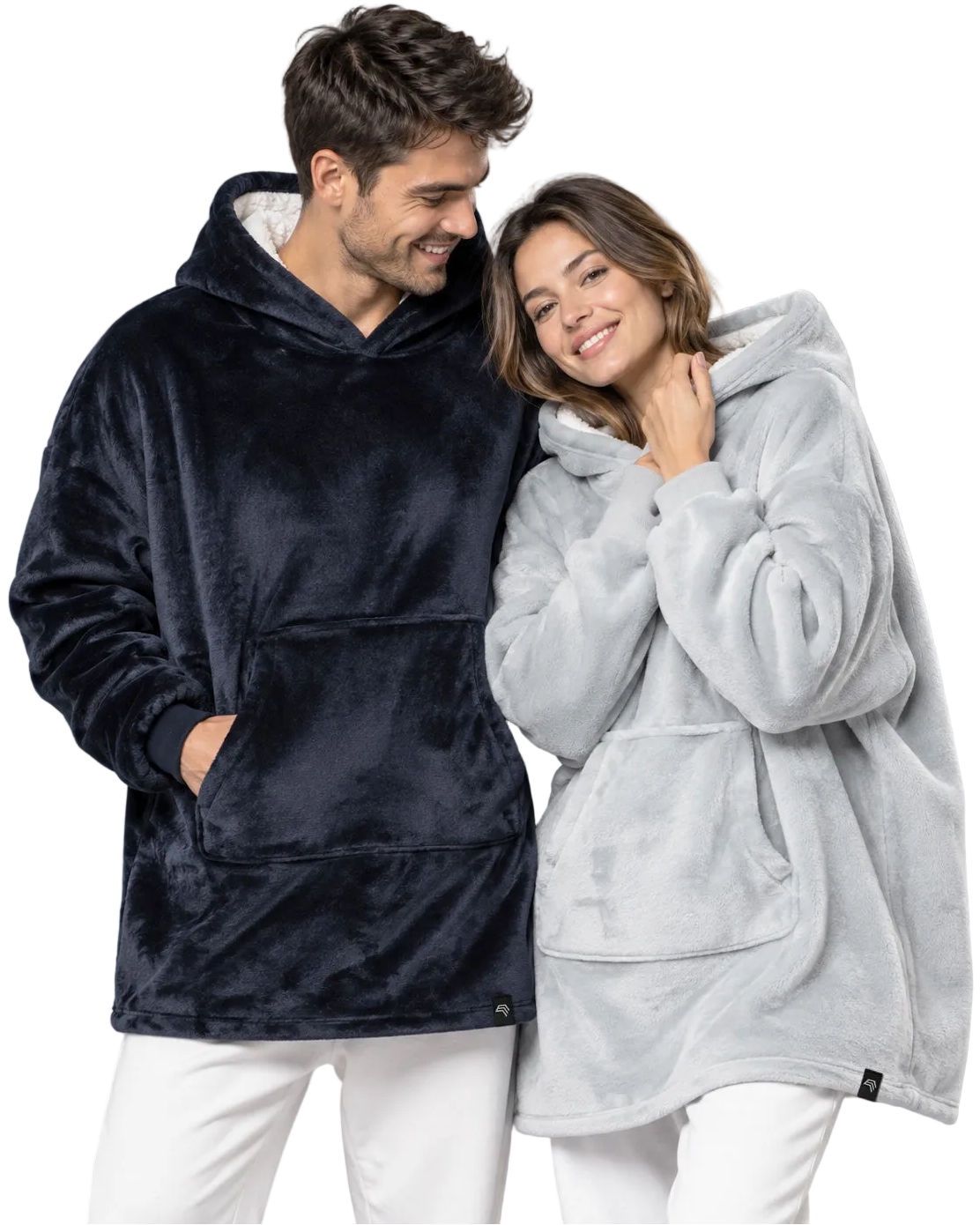 BRK 014K ― Unisex Kapuzenponcho im Deckenformat