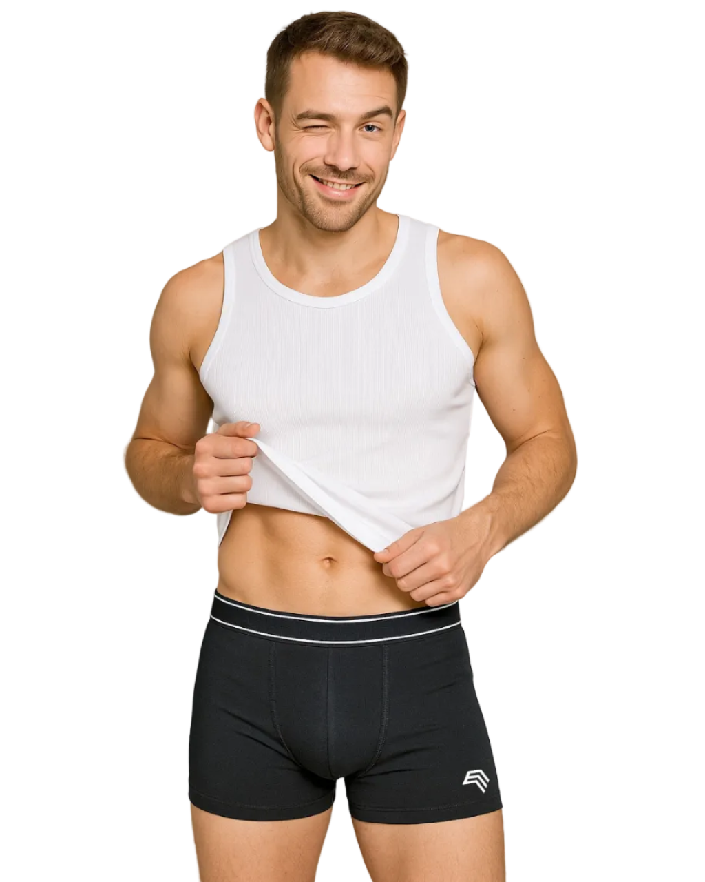 BRK 080K ― Herren Boxershorts kurz, körpernah