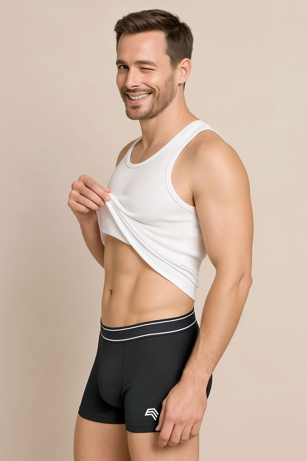 BRK 080K ― Herren Boxershorts kurz, körpernah