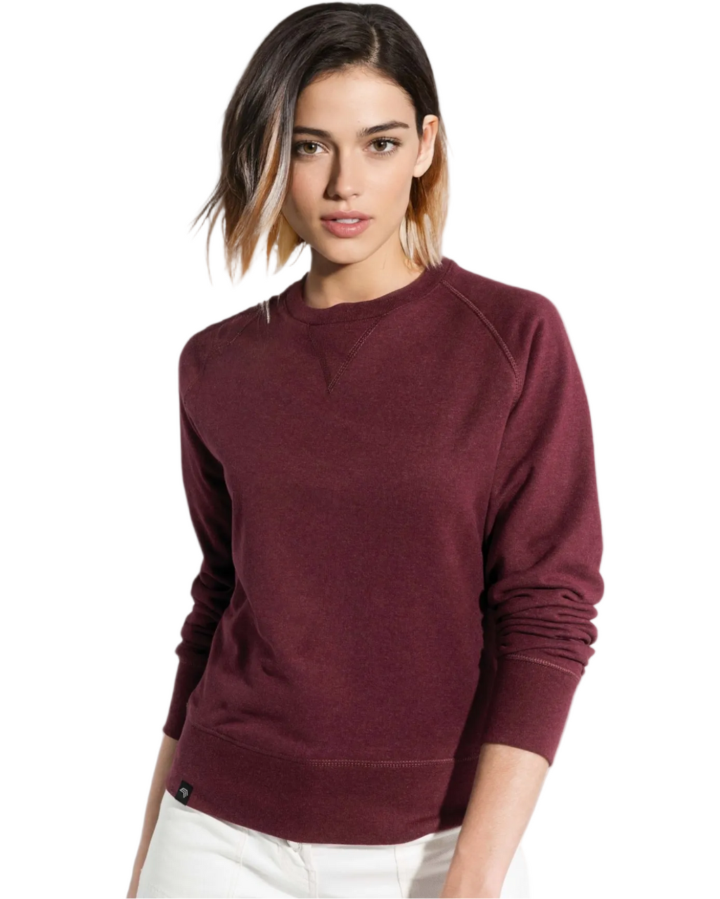 BRK 184K ― Damen Raglan Bio-Baumwolle Sweatshirt