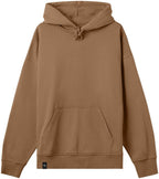 HMB 8751 ― Schwerer Unisex Boxy Organic Men's Hoodie - Toffee Braun