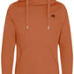 JDS 0021 ― Cross Neck Überkreuz Hoodie - Ginger Biscuit Braun