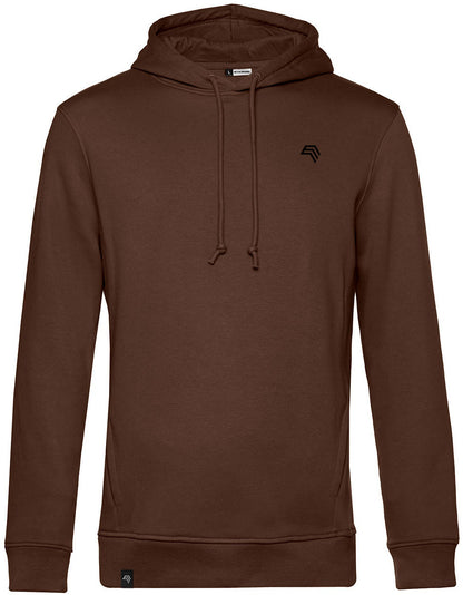 BAC U33B ― Weicher Herren Bio-Baumwolle Hoodie - Mocha Braun