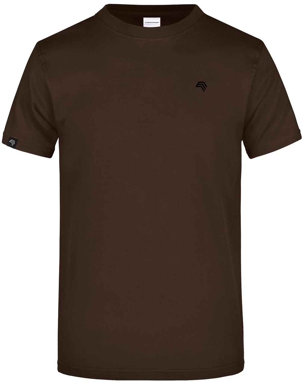 JAN 0002 — Men's Heavy Comfort T-Shirt - Brown