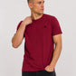 JAN 8008 ― Herren T-Shirt aus Bio-Baumwolle – Weinrot / Bordeauxrot