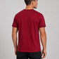 JAN 8008 ― Herren T-Shirt aus Bio-Baumwolle – Weinrot / Bordeauxrot