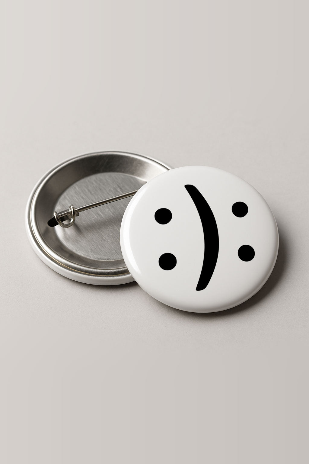 Happy? Or Sad? ― Anstecker Button Pin