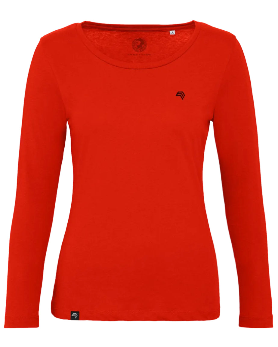 CAB 17WT/ ― Damen Bio-Baumwolle Langarm T-Shirt