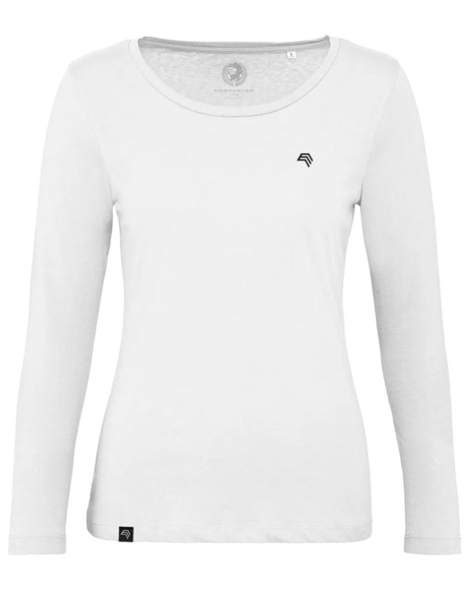 CAB 17WT/ ― Damen Bio-Baumwolle Langarm T-Shirt