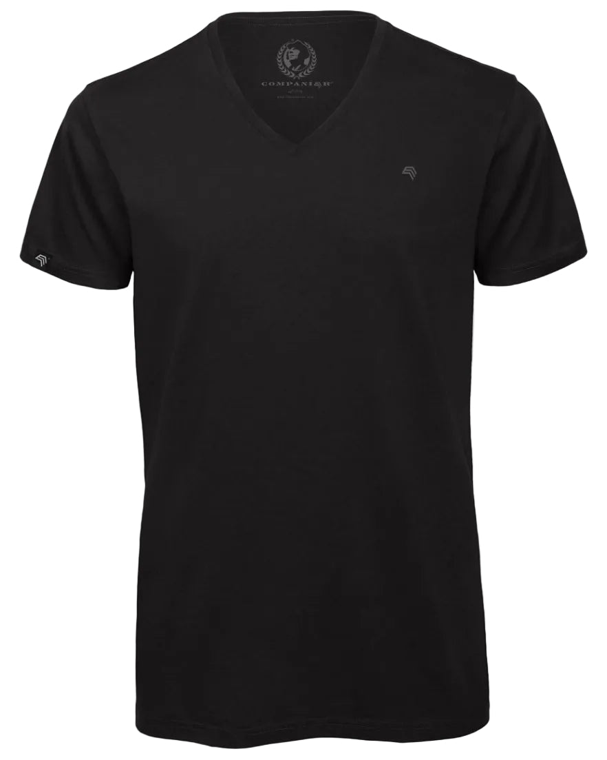 CAB VT44 ― Herren Bio-Baumwolle V-Neck T-Shirt