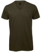 CAB VT44 ― Herren Bio-Baumwolle V-Neck T-Shirt