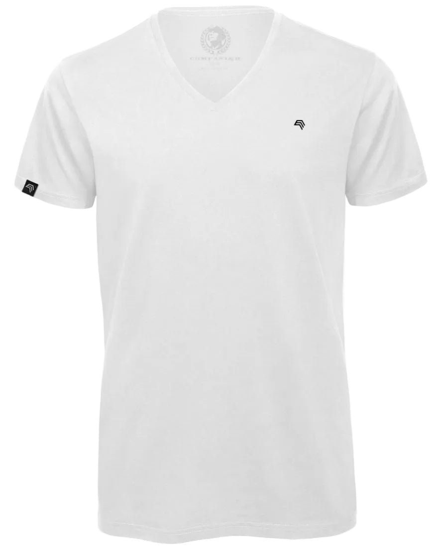 CAB VT44 ― Herren Bio-Baumwolle V-Neck T-Shirt