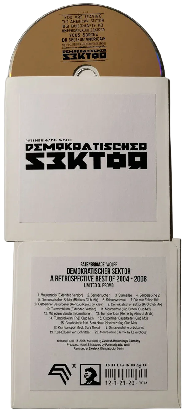 Demokratischer Sektor (DJ Promo CD) Patenbrigade: Wolff
