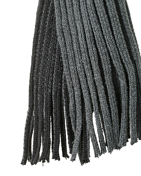 CHB 9798 ― Strickschal mit markantem Zweifarb-Rippdesign