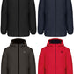 KRB 6152 ― Unisex Kapuzenparka aus recyceltem Polyester - Schwarz