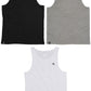 MTS M133 ― Unisex Bio-Baumwolle Armhole Tank Top - Weiß